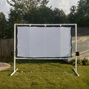 120" Projector Movie Screen Outdoor Portable 16:9 HD 3D Home Theater (Screen w/ Hooks, No Stand)
