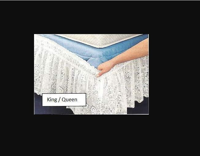 Gonna Letto Elastica WWQQ – Paraspifferi Antipolvere Per Letto Singolo/Matrimoniale/Queen/King, Senza Superficie, Altezza 38cm, Morbida Microfibra (Marrone, 137x190cm+38cm)