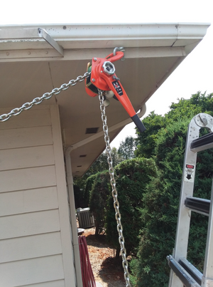 Tractor 10 FT Ratchet Lever Block Chain Hoist Come Along Lift Puller (3/4 Ton)