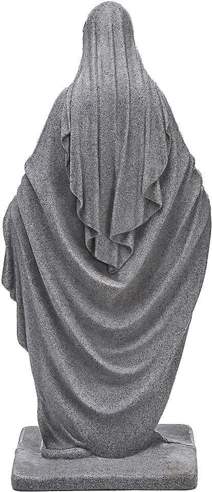 34 inch Virgin Mary Statue Blessed Mother Garden Sculpture Resin Relig