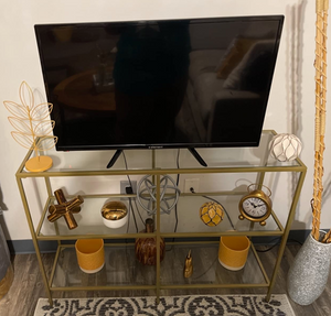 Console Sofa Table with 3 Shelves