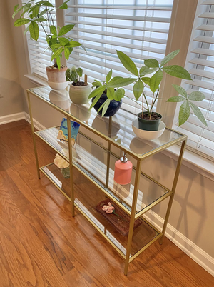 Console Sofa Table with 3 Shelves