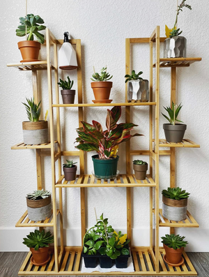 9 Tier 17 Potted Plant Stand Rack Multiple Flower Pot Holder