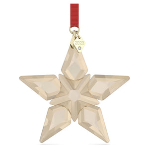 Swarovski Annual Edition Festive Ornament 2023, Gold Tone,