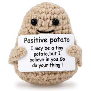 Positive Potato Crochet Dolls - Home Decorations Knitted Toys