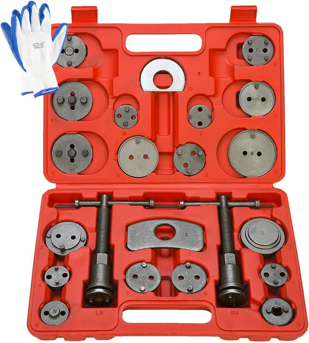 Disc Brake Caliper Compressor Wind Back Tool 24pc Professional Caliper Tool Set