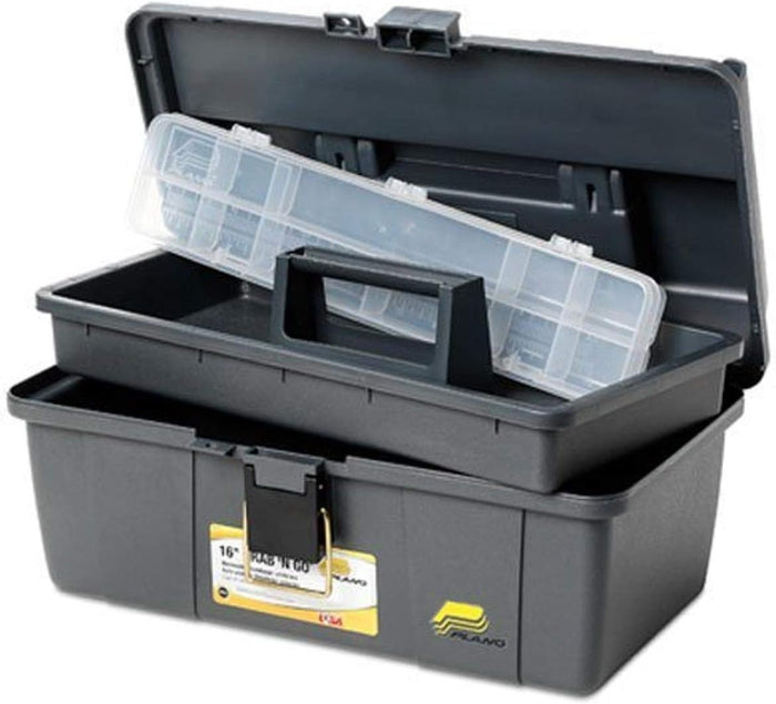 Grab-N-Go 16-Inch Tool Box with Tray