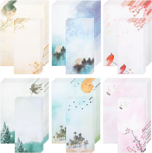 Stationery Writing Paper with Envelopes for Writing Letter, 30 Letter Writing Paper+18, Cute Stationary Set