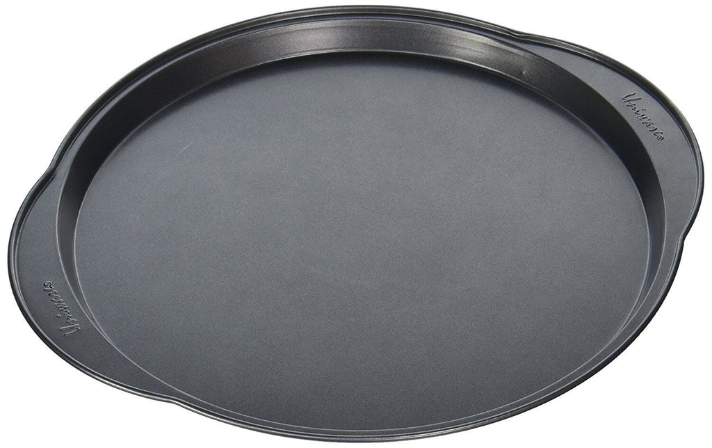 Non Stick Pizza Pan 12 Inches, Dishwasher Safe, Dark Gray