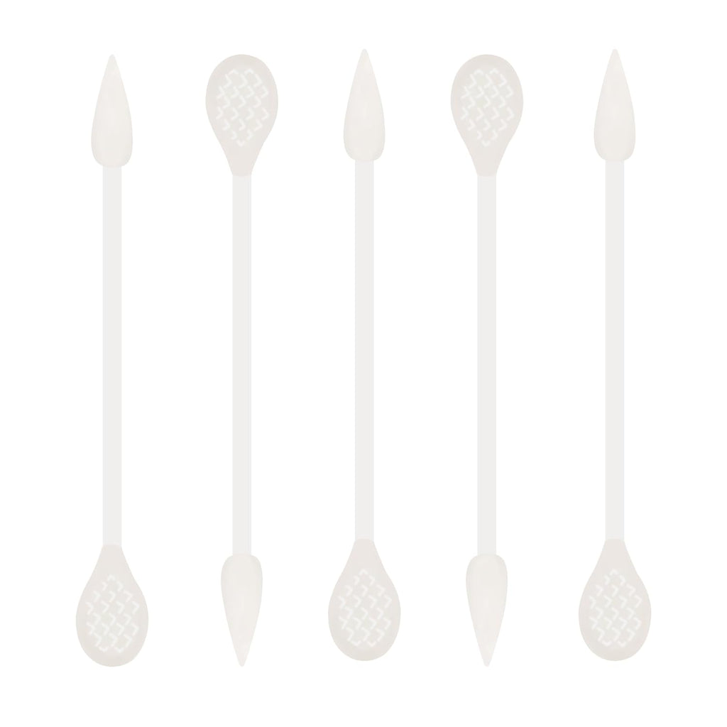 900pcs Precision Cotton Swabs, Pointed&Flattened Tip Cosmetic Applicators