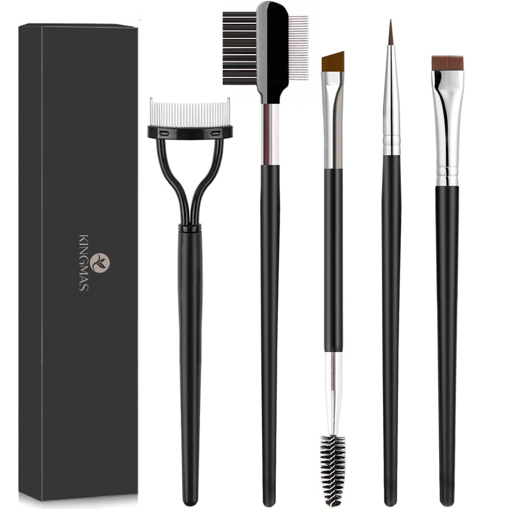 Eyebrow Brush & Eyelash Separator, 5Pcs Eye Makeup Tools