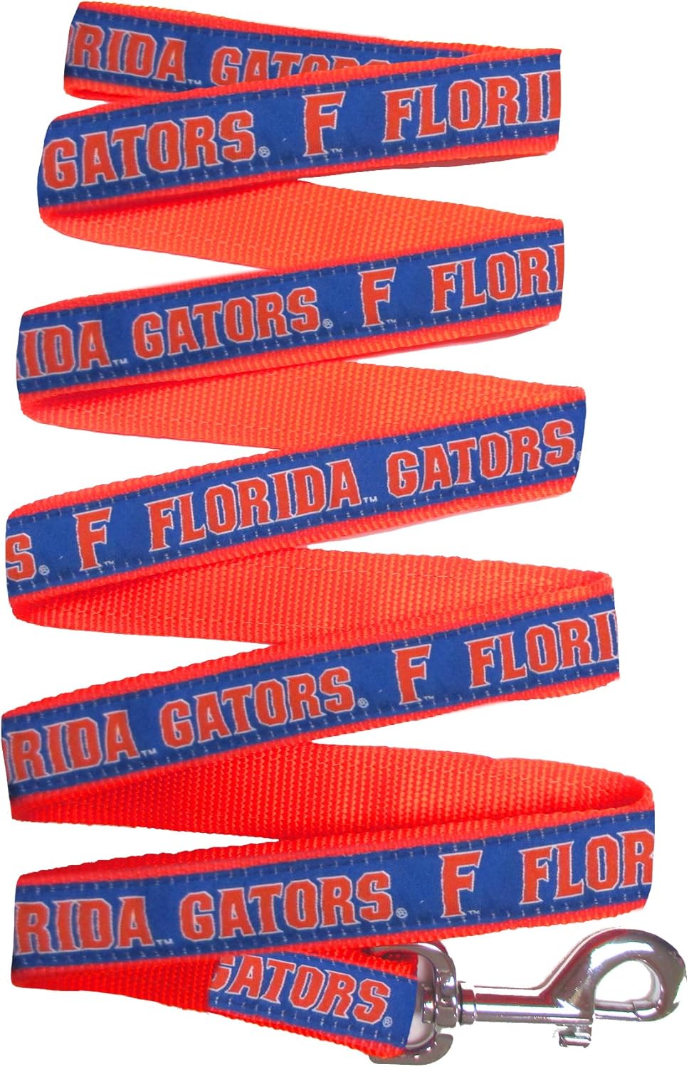 Collegiate Pet Accessories, Dog Leash, Florida Gators, Medium