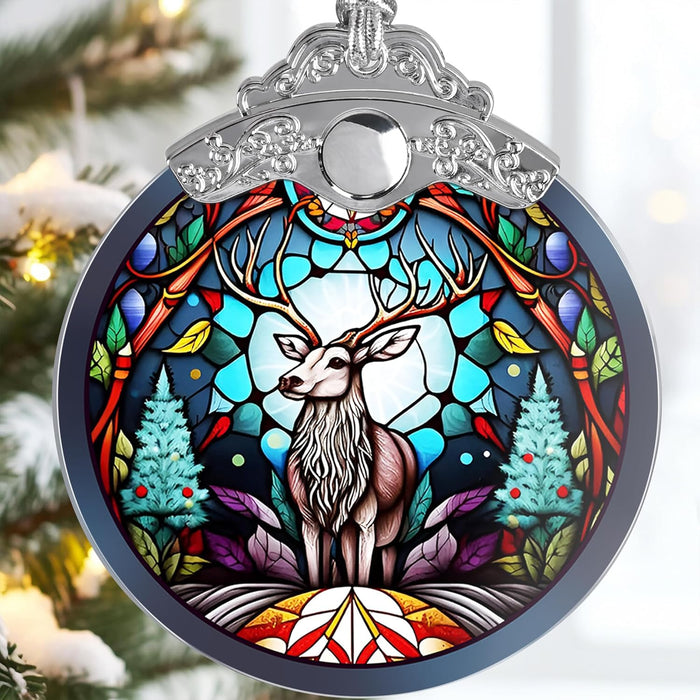 Jocidea Deer Ornament - Deer Christmas Tree Ornaments - Deer Suncatcher