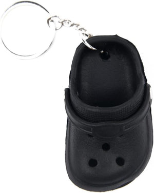 Women Cute Shoes Style Keychain - Kids Girls Boys Lovely Key Buckle for Birthday Gifts, Black