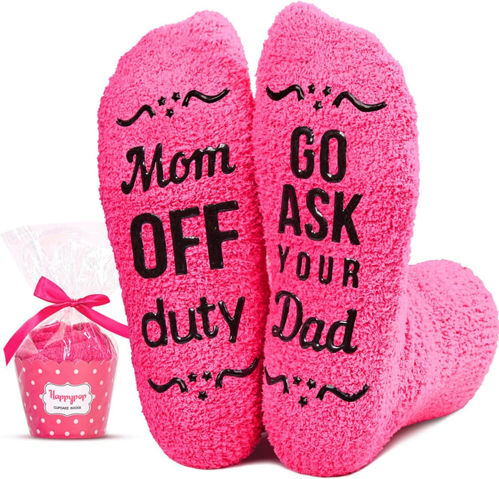 Gifts For Mom From Daughter Son - Mother Mama Gifts, Mothers Day Gifts For Mom, Mom Off Duty Socks