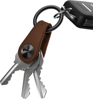 Mini Key Organizer Keychain Holder - Compact Key Holder for Keychain Key Case, Key Holder, Attach Key Fob, Leather