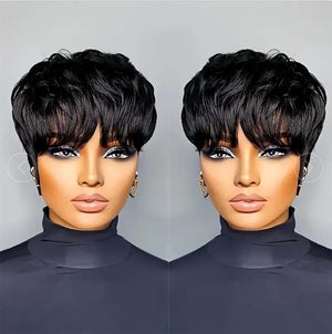 Pixie Cut Wig Human Hair Short Pixie Cut Wigs for Black Women Human Hair Glueless