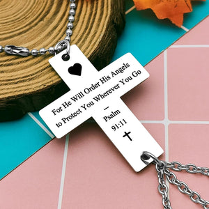 Bible Verse Religious Car Hanging Ornaments for Home Vehicle Religious Decor