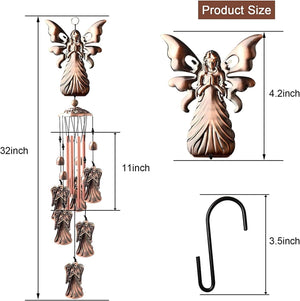 Angel Wind Chimes Indoor Outdoor Decor