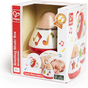 Rotating Baby Music Box, Spin & Play The Music, Battery Not Needed, 40 x 40 cm, Multicolor