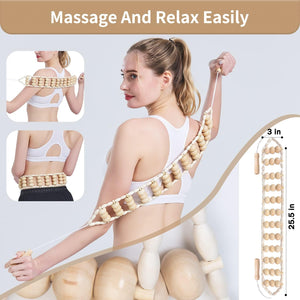 7 Pack Wood Therapy Massage Tools, Lymphatic Drainage Massager