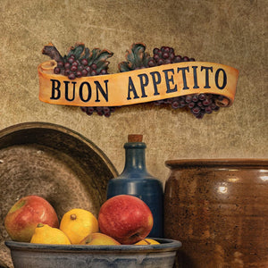 Buon Appetito Wall Plaque