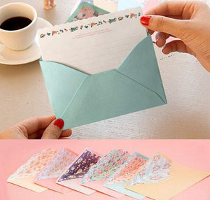 32 Cute Kawaii Lovely Special Design Writing Stationery Paper with 16 Envelope - 32 Letter paper (7.1x5.2 inch)