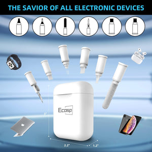 MultiTool AirPod Cleaner Kit,Cell Phone Cleaning Repair and Recovery iPhone and iPad , (TypeC) Charging Port, White