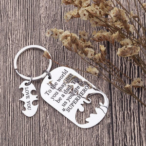 Fathers Day Dad Birthday Keychain For Daddy Step Dad To Be Husband From Daughter Son Wife Kids I Love You Key Ring