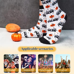 Halloween Gifts for Women Novelty Halloween Printed Socks for Men Women Teen Girls Boys