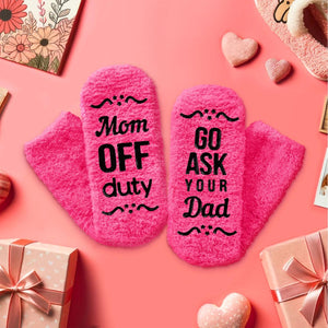 Gifts For Mom From Daughter Son - Mother Mama Gifts, Mothers Day Gifts For Mom, Mom Off Duty Socks