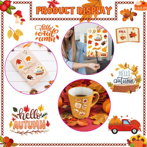 32 Sheets Fall Stickers, Fall Kids Stickers, November Stickers, Fall Party Favor, Fall Stickers for School