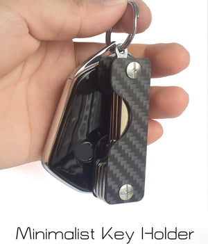 Carbon Fiber Compact Key Holder(3-7 Keys)