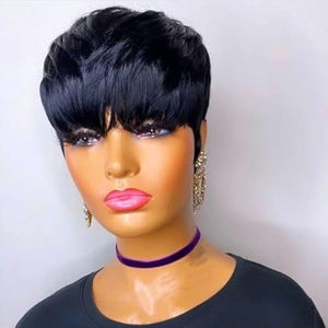 Pixie Cut Wig Human Hair Short Pixie Cut Wigs for Black Women Human Hair Glueless