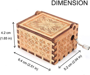 Wooden Music Box - You are My Sunshine Music Box, from Niece to Aunt, Gifts for Aunt