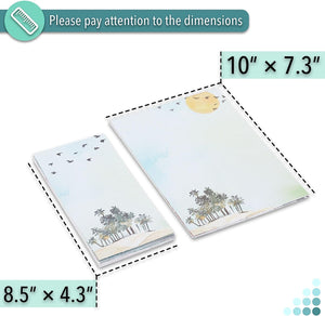 Stationery Writing Paper with Envelopes for Writing Letter, 30 Letter Writing Paper+18, Cute Stationary Set