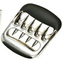 BBQ Meat Claws Stainless Steel With Abs Handle, Silver