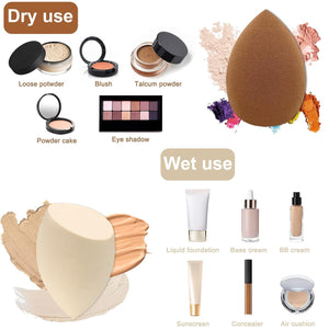 12 Pieces Professional Makeup Sponge Set,Latex Free Flawless Soft Setting Face Puffs