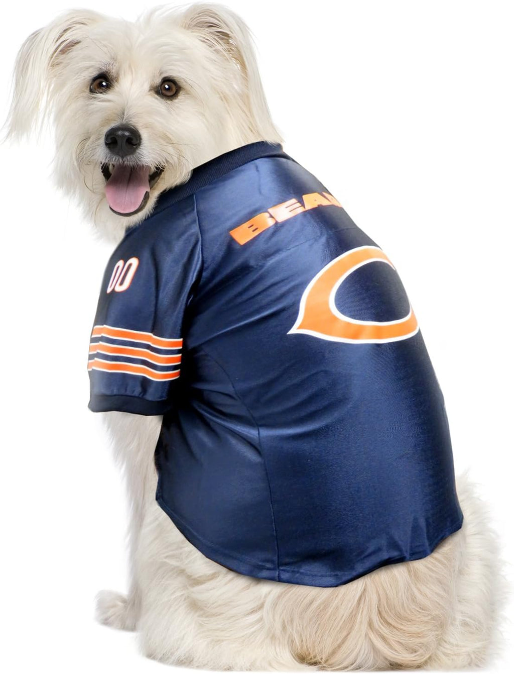 Pet Stretch Team Jersey, Small Chicago Bears
