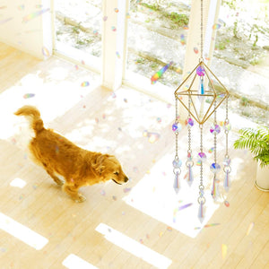 Window Suncatcher Prism Hanging Sun Catcher Outdoor Indoor Decor