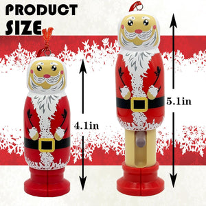 Funny Santa Claus Pendant - Stretchable Christmas Decoration for Tree