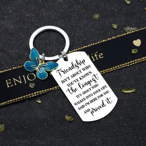 Friendship Gifts For Women Friends Best Friend BFF Bestie Gifts For Women Funny Keychain Gifts