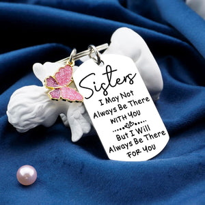 Sister Gifts from Sisters Big Little Sister Birthday Gift for Women Adult Unique Soul Sister Christmas Gifts Ideas for Girls Teens Keychain