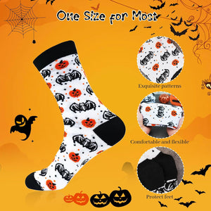 Halloween Gifts for Women Novelty Halloween Printed Socks for Men Women Teen Girls Boys