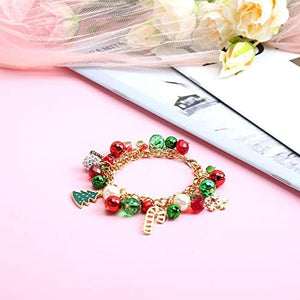 Charm Bracelet Horror Scream Movie Merchandise Christmas Link Bracelet for Women