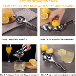 Manual Lime Squeezer, lemon squeezer manual, Stainless Steel Citrus Press citrus squeezer