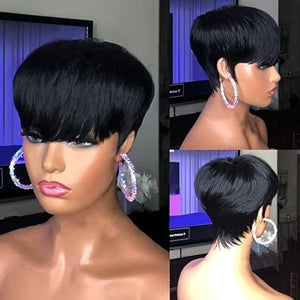 Pixie Cut Wig Human Hair Short Pixie Cut Wigs for Black Women Human Hair Glueless