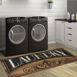 🔥NEW🔥 Farmhouse Laundry Room Rugs Runner 20x59 Non Slip Waterproof Laundry Mats