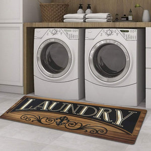 🔥NEW🔥 Farmhouse Laundry Room Rugs Runner 20x59 Non Slip Waterproof Laundry Mats
