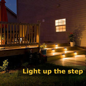Solar Deck Outdoor Lights 16 Pack